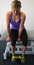 seated hip external rotation