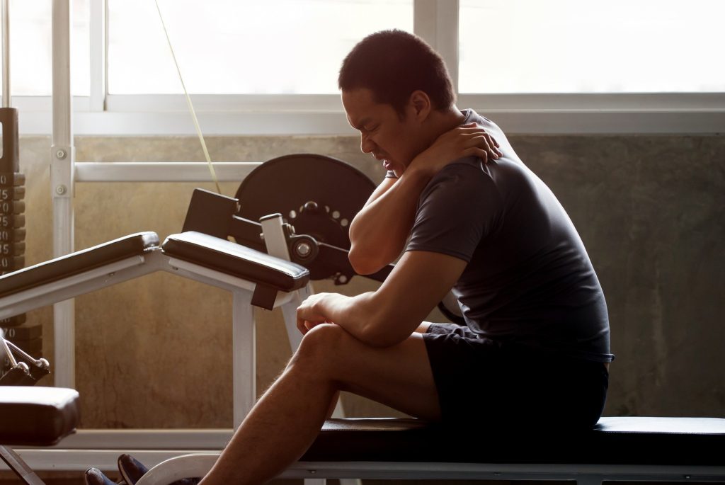 Suffering from shoulder pain